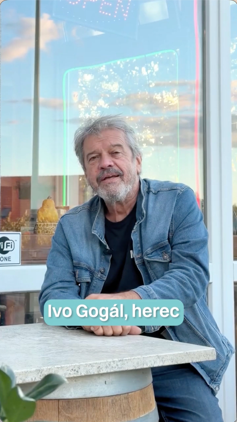 Herec Ivo Gogál.