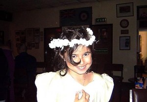 Mišel Salis na venčanju svoje majke