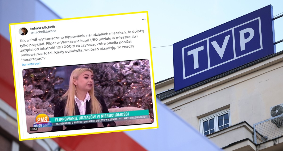 Wrze po programie TVP o flippingu. "Ktoś upadł na głowę"