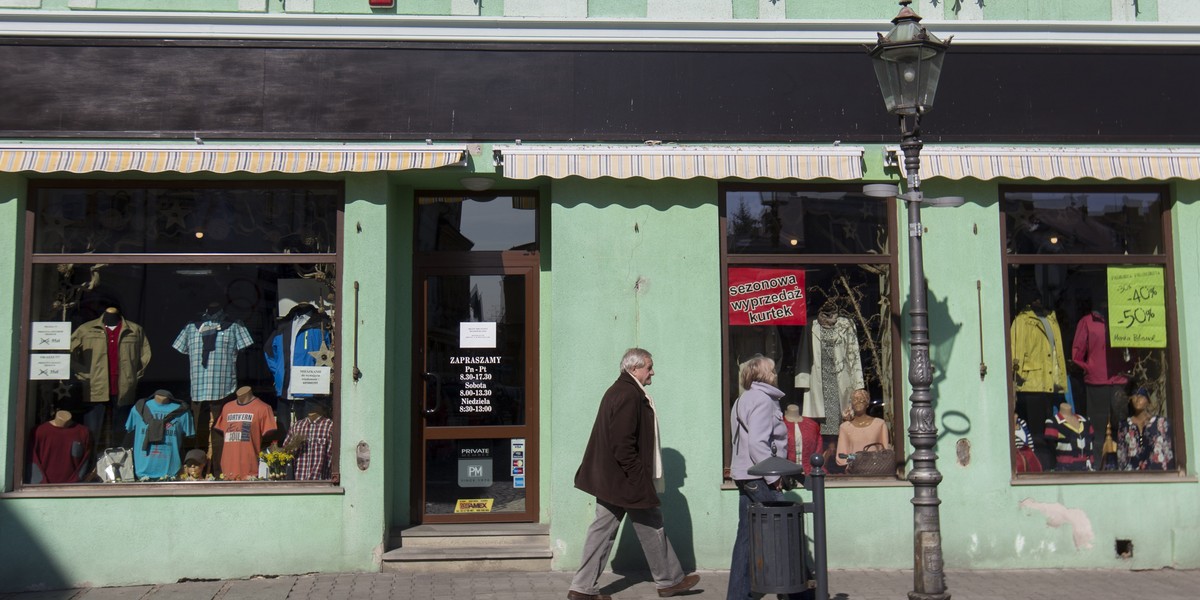 Skoczów. Sklep odzieżowy, gdzie mąż udusił żonę 