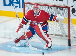 Liga NHL. Carey Price z trofeum Billa Mastertona