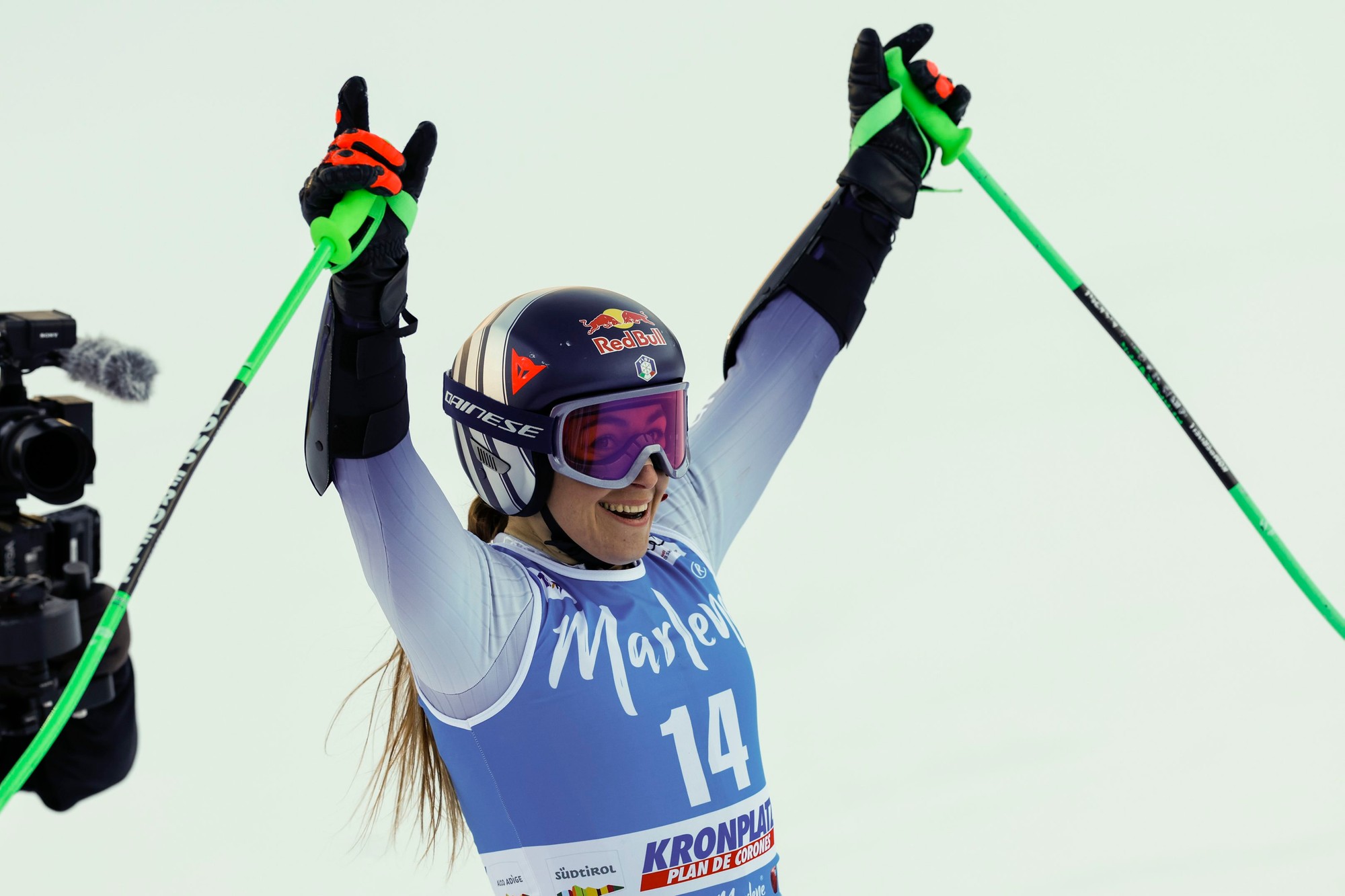 Talianska lyžiarka Sofia Goggiová.