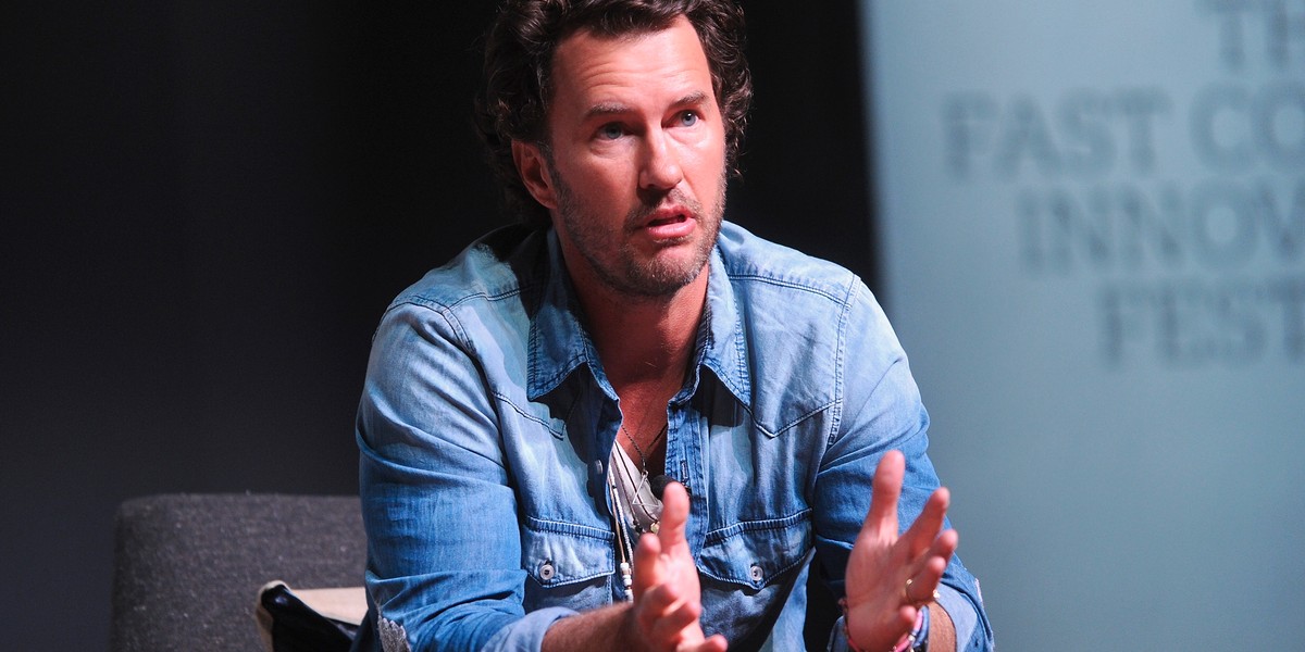 Blake Mycoskie speaks at the Fast Company Innovation Festival in November 2015.