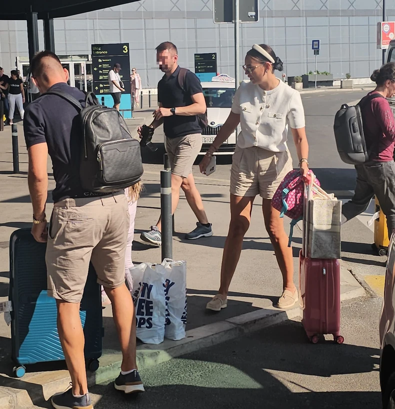 Katarina Grujić i Marko Gobeljić, paparaco