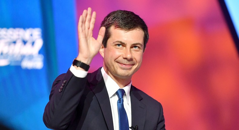 Pete Buttigieg believes phone calls are the best way to sort out a conflict.Paras Griffin/Getty