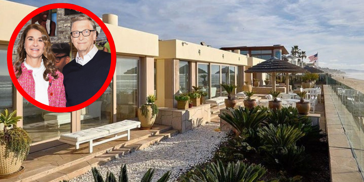 Bill i Melinda Gatesowie kupili posiadłość w Del Mar w marcu 2020 r. - raptem na rok przed ogłoszeniem rozwodu.