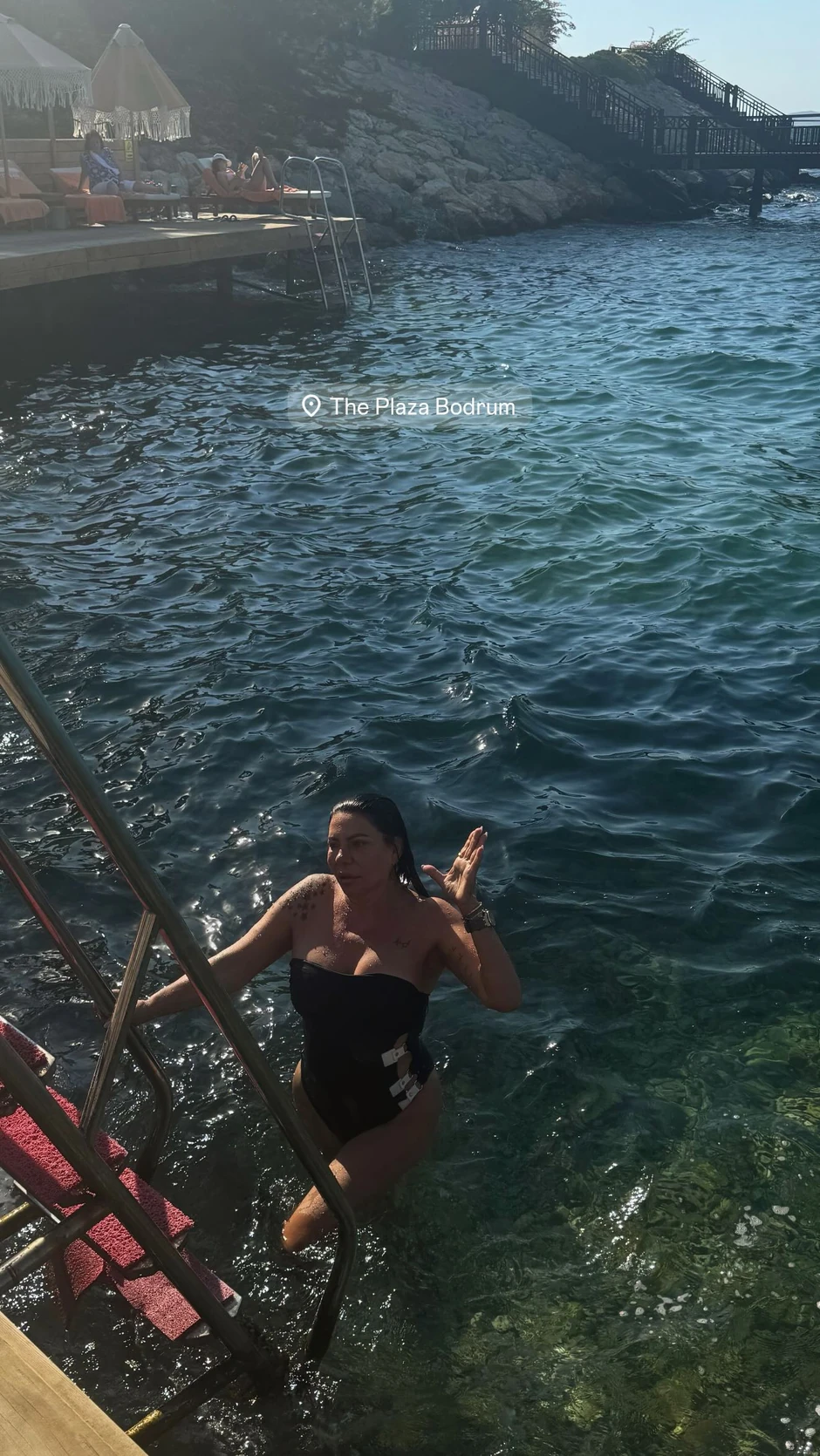 Slađana Trajković u kupaćem na moru