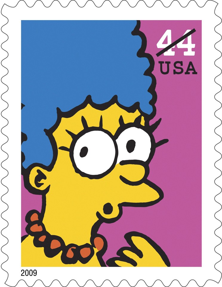 USA SIMPSONS STAMPS HANDOUT