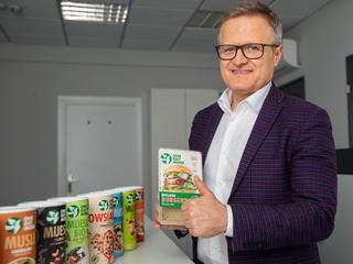 Dariusz Haraj zbudował firmę, która produkuje zdrowie posiłki Fot. Wojciech Robakowski 
