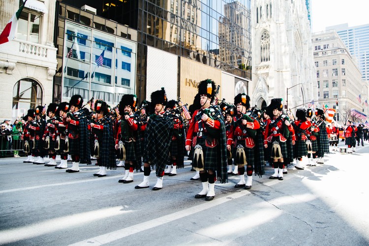 Parada z okazji Dnia Świętego Patryka w Nowym Jorku