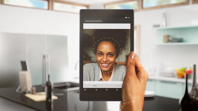 Lenovo Tab3 8 - odblokowywanie twarzą