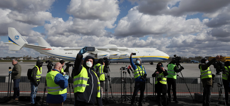 An-225 Mrija w Polsce. Jurasz: największe zgromadzenie czasów pandemii