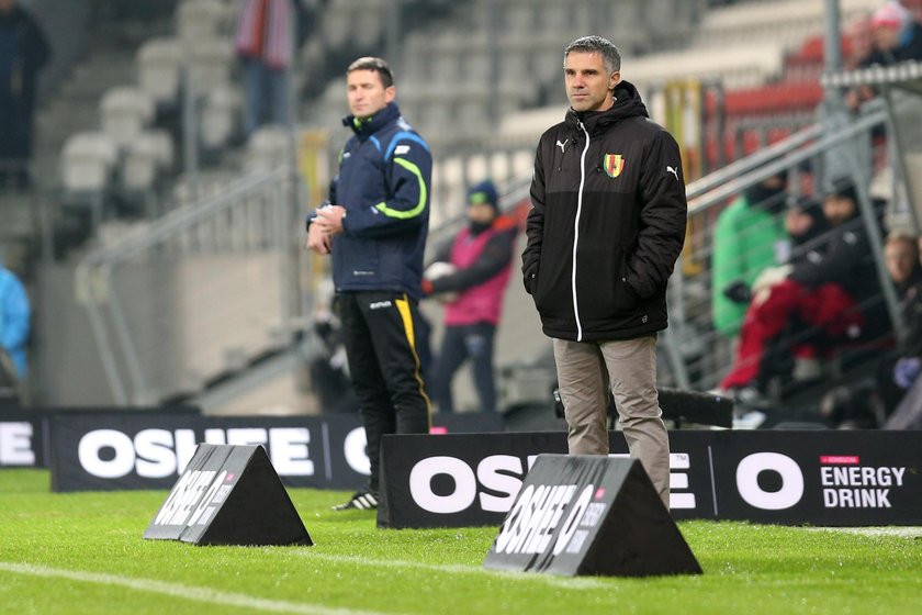 Pilka nozna. Ekstraklasa. Cracovia Krakow - Korona Kielce. 04.12.2017