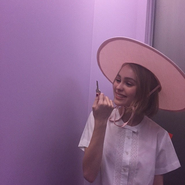 Lily Rose Depp na Instagramie