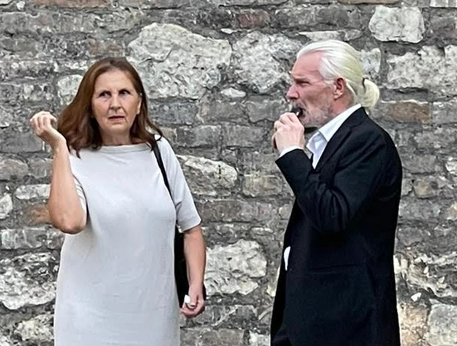 Olga Odanović Dragan Petrović Pele