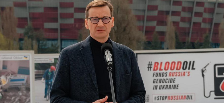 Akcja billboardowa "Stop Russia now!". Morawiecki: Budzimy sumienia Europy