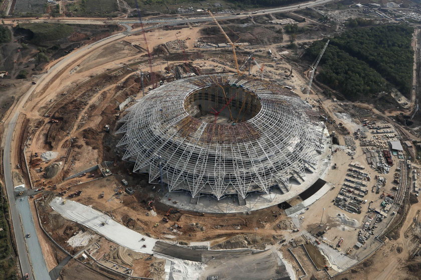  Samara Arena stadion budowa Rosja mundial