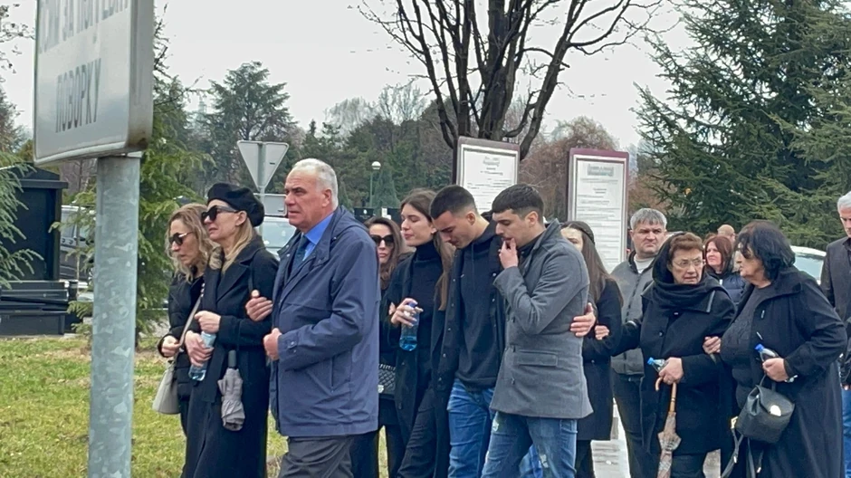 Sahrana Dejana Milojevića