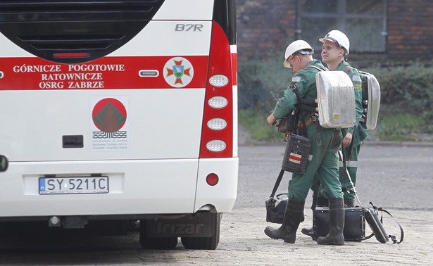 700 metrów dzieli ratowników od zakopanego gónika w kopalni Mysłowice-Wesoła