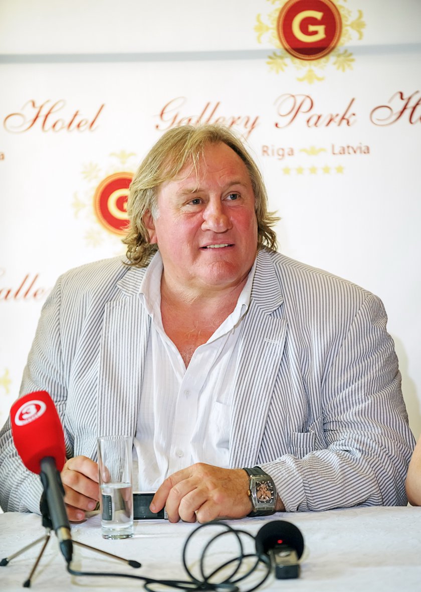 Gerard Depardieu na Białorusi 