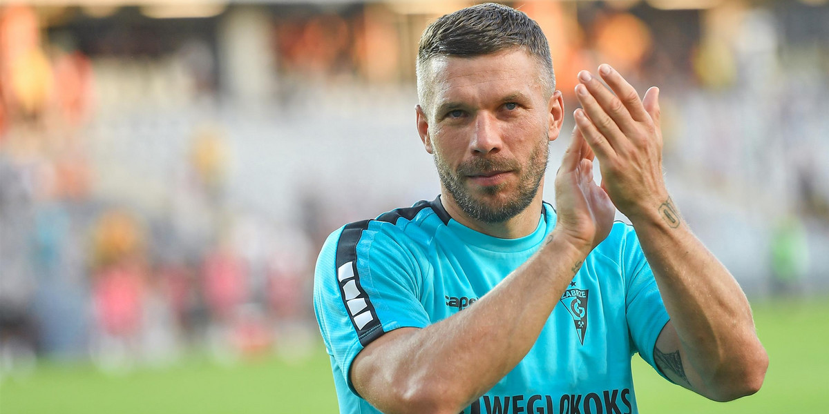 Lukas Podolski nie trenował z Górnikiem. Co się dzieje?
