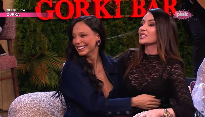 Edita Aradinović i Katarina Živković u Amidži šou