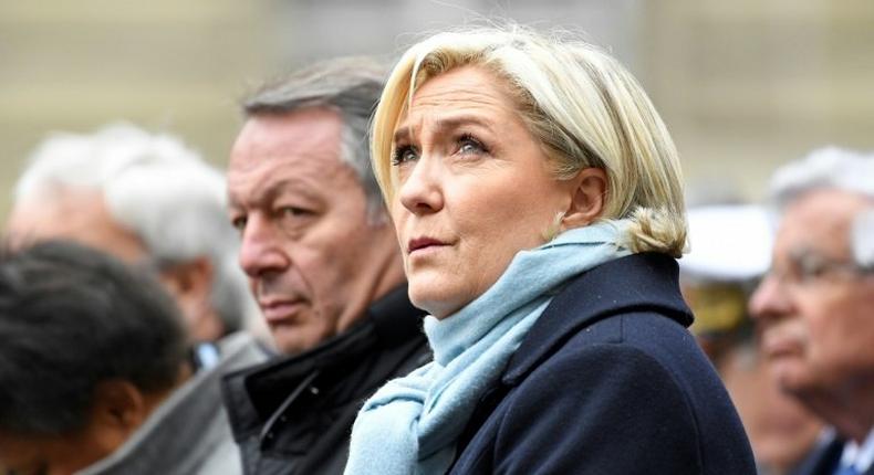 Le Pen has said catching up with Macron in the polls is 'perfectly doable'