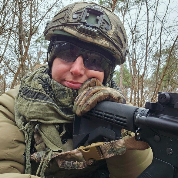 Olena, ukraińska żołnierka
