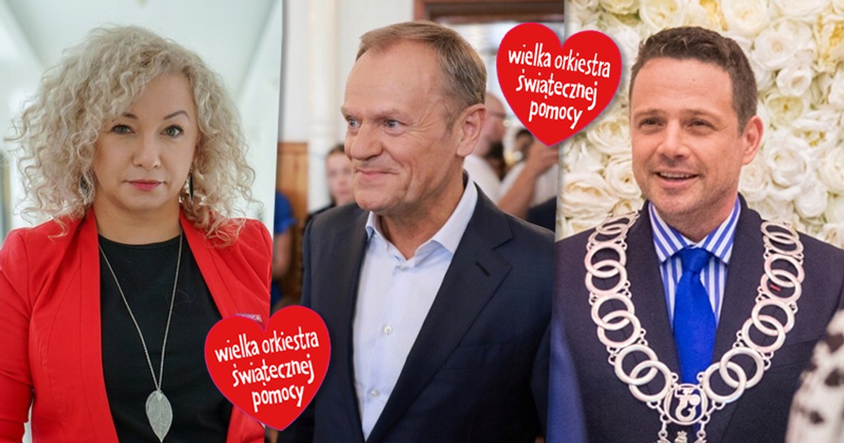 Spacer z Tuskiem, rejs z Trzaskowskim, obiad z Kotulą. Co politycy dali