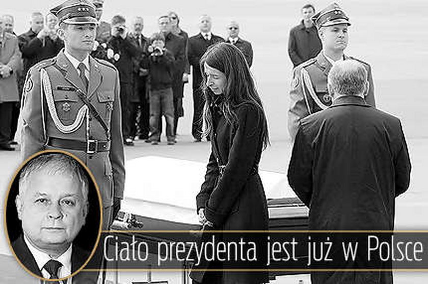 Ciało prezydenta jest już w Polsce