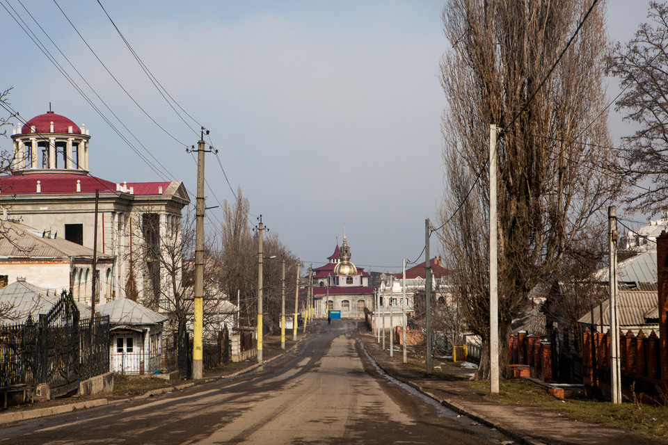 Opuszczone cygańskie rezydencje w mieście Soroca (Mołdawia)