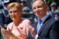 Andrzej Duda i Agata Kornhauser-Duda