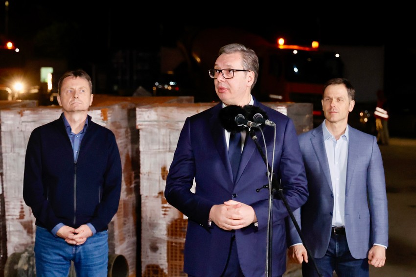 Aleksandar Vučić obišao Tiršovu