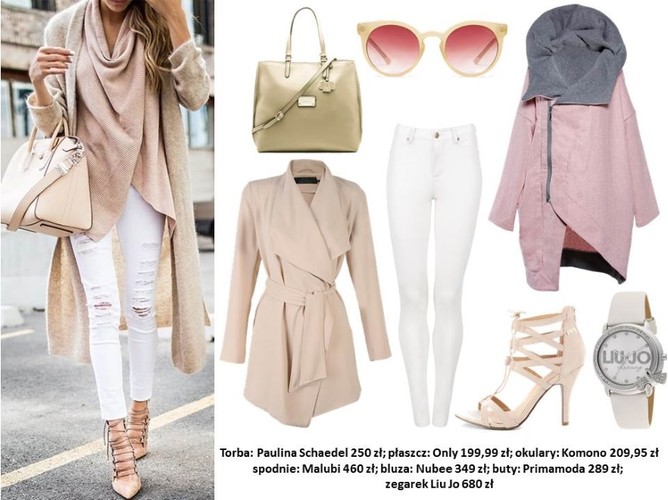 Kolorystyczny minimalizm. STYLIZACJE