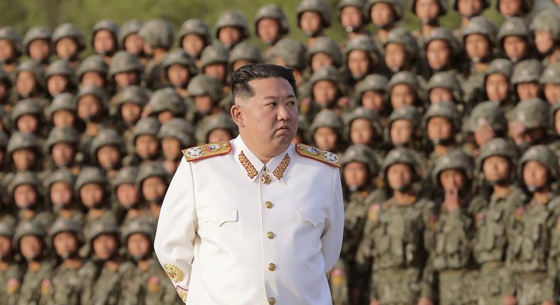 North Korean leader Kim Jong Un.KCNA via Reuters
