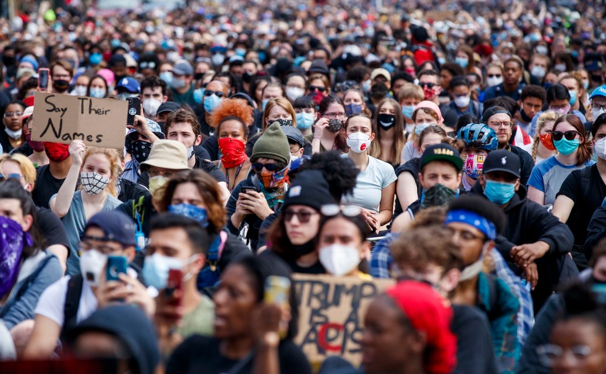 Protest w Waszyngtonie  usa