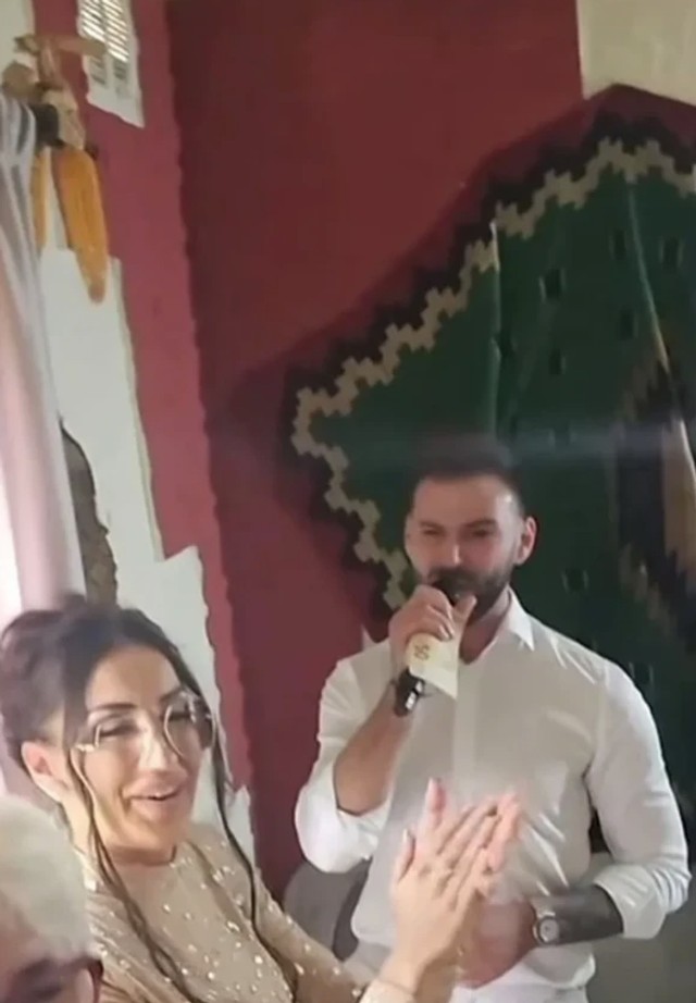 Marko Gačić sa ljubavnicom