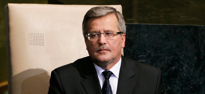 Prezydent Komorowski dostał jajkiem. Jest dochodzenie