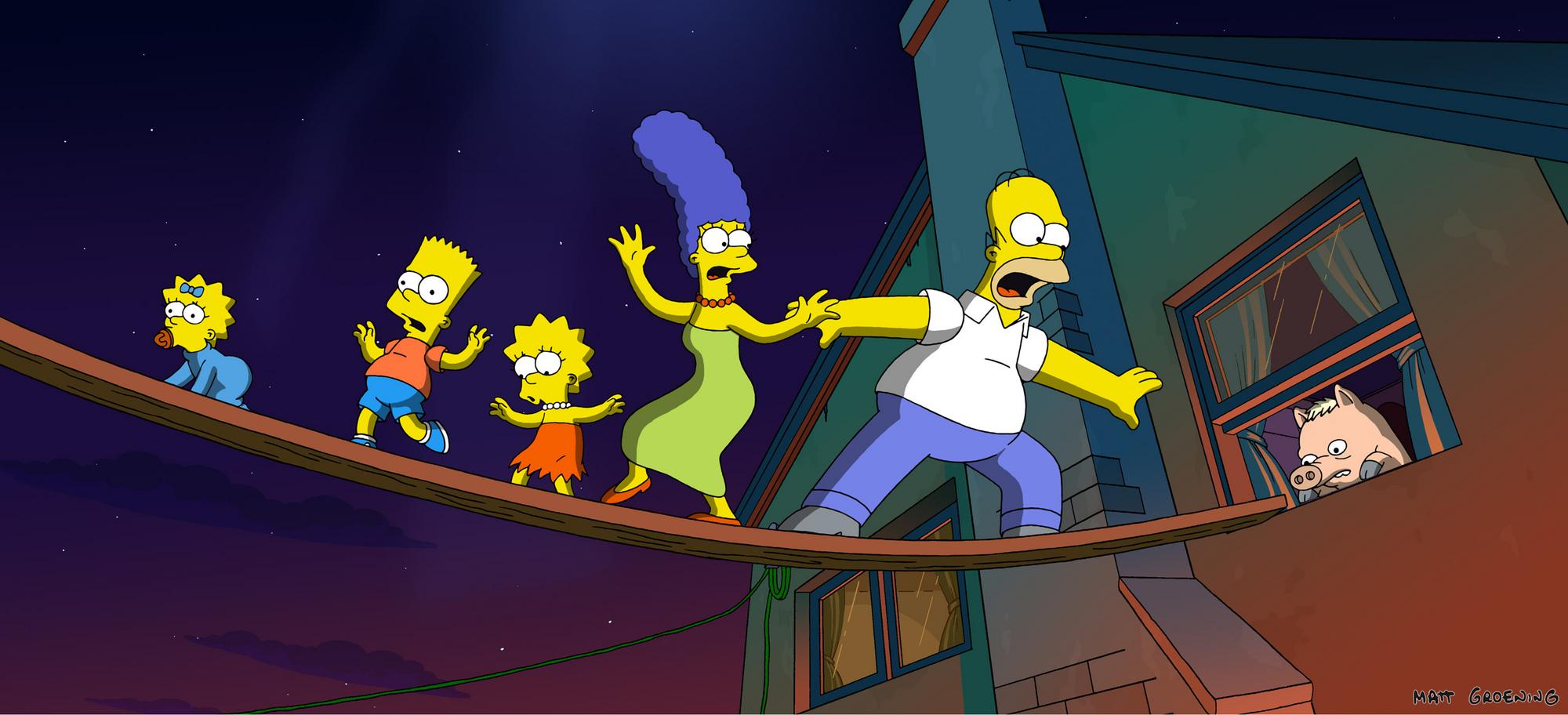 Kultová rodinka Simpsonovcov