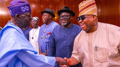 President Bola Tinubu meets with Nigerian governors in Aso Villa on Wednesday, June 7, 2023. [Presidency]