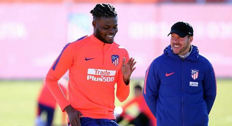 I want to retire at Atletico Madrid – Thomas Partey