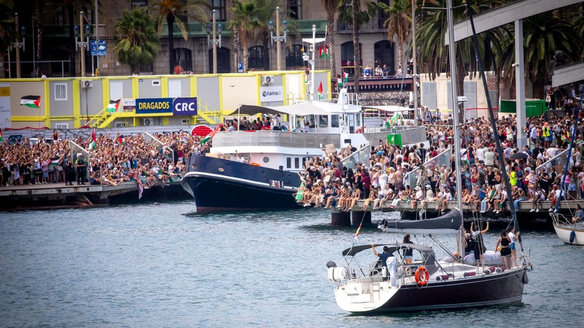 Brodovi flotile isplovili su iz Barselone 31. avgusta | Foto: Nur Photo via Getty Images