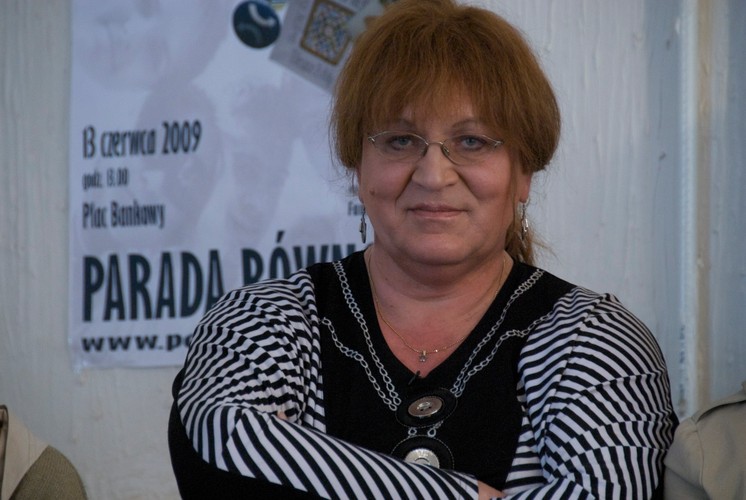 Anna Grodzka w programie HBO 'Trans-akcja'