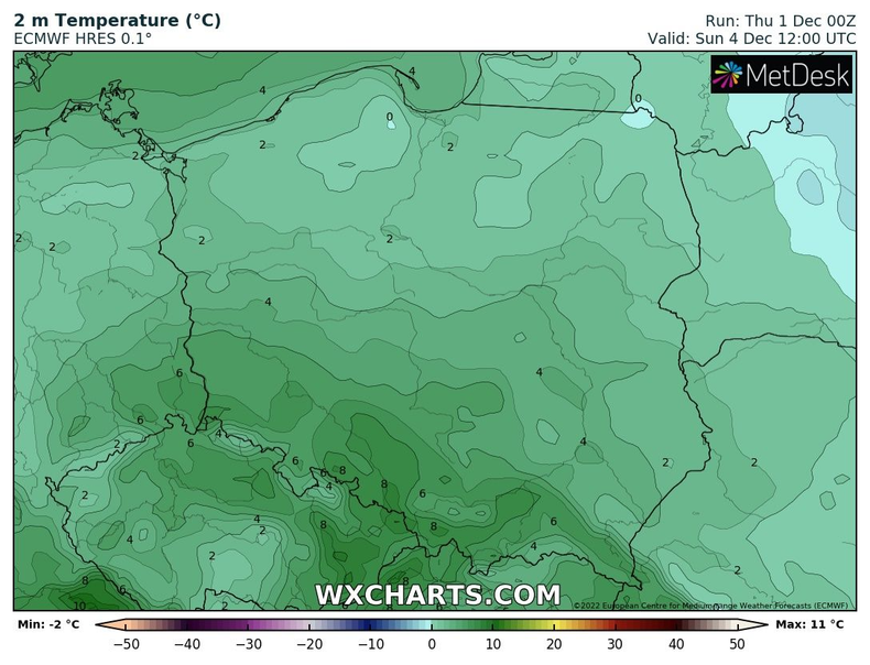 Jeszcze w tym tygodniu czeka nas duże ocieplenie