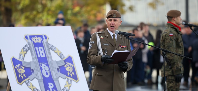 "Nie jestem już dowódcą 18. Stołecznej Brygady OT, decyzję przyjąłem ze smutkiem"