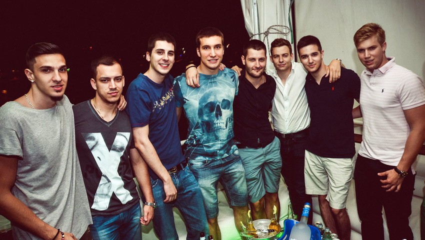 Bogdan Bogdanović sa društvom