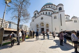 TURCI DOŠLI U HRAM SVETOG SAVE i nastao je snimak o kom priča CELA SRBIJA: Njihovo ponašanje u pravoslavnoj svetinji izazvalo LAVINU KOMENTARA