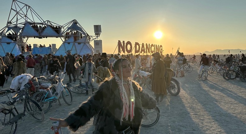 Sunrises were a big part of my first time at Burning Man.Peter Cohen