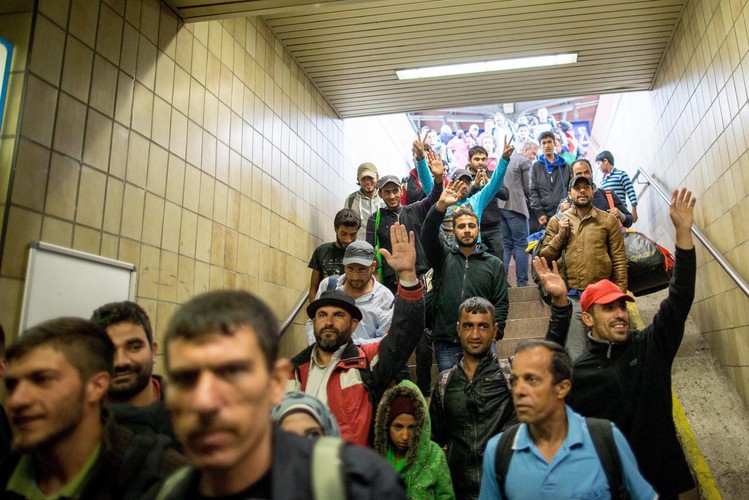 Uchodźcy dotarli do Niemiec