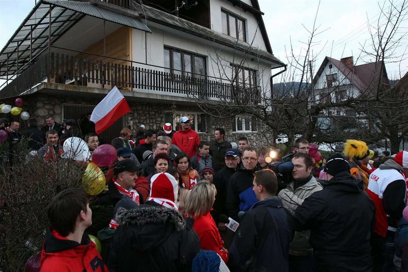 Gorące powitanie narciarki w jej rodzinnej miejscowości